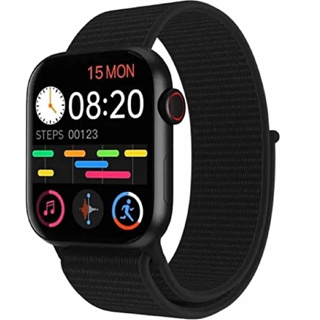Relogio Smartwatch HW18 Bluetooth Tela infinita 45mm 1.75"
