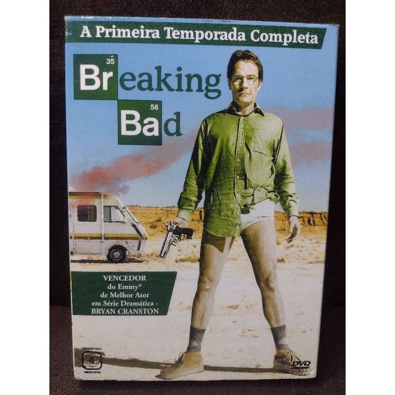 DVD Breaking bad Primeira temporada | Shopee Brasil