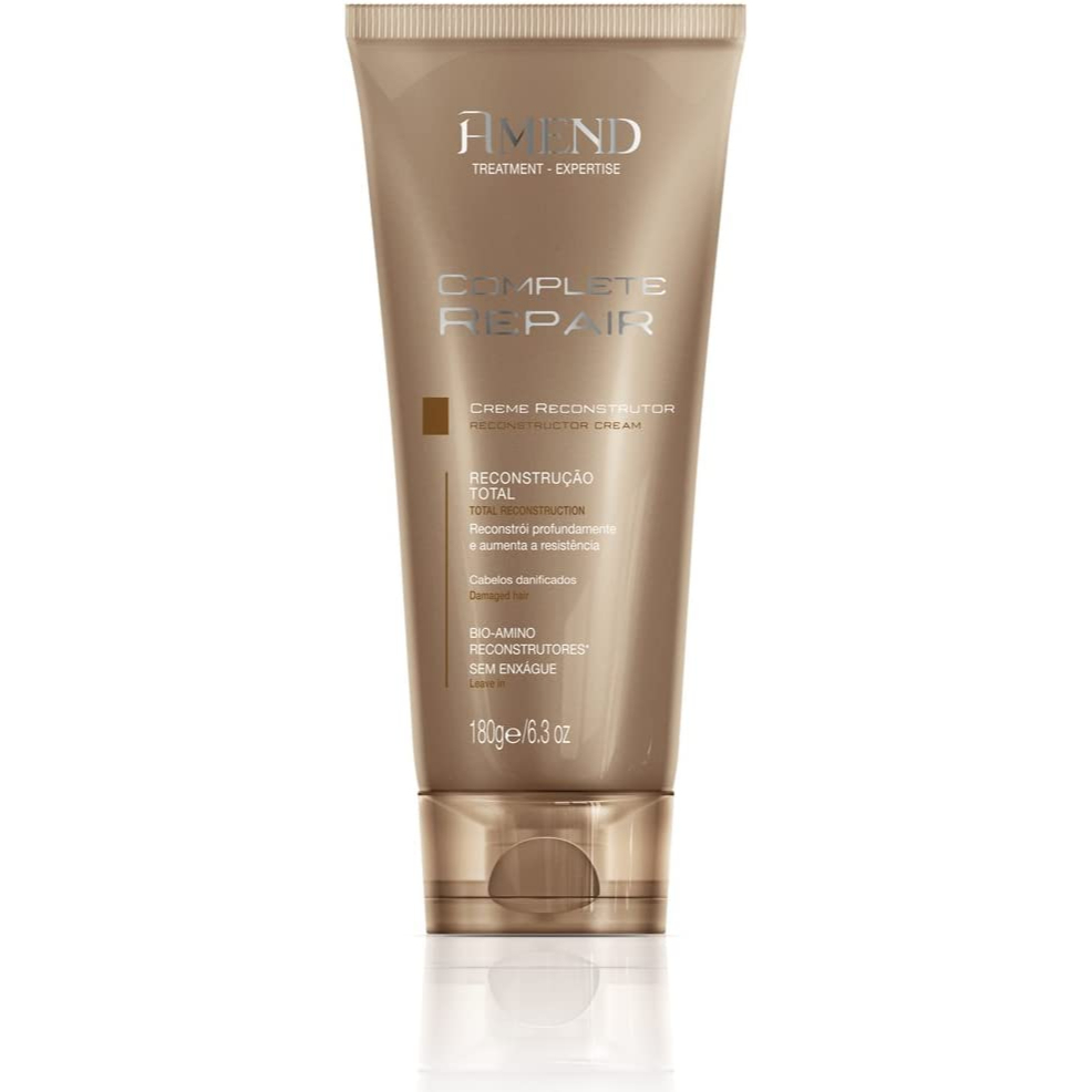 CREME AMEND RECONSTRUTOR EXPERTISE COMPLETE REPAIR 180G | Shopee Brasil