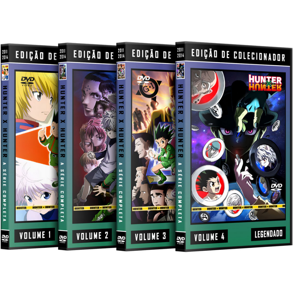 Hunter x Hunter Remake - Série completa + Filmes em DVD | Shopee Brasil