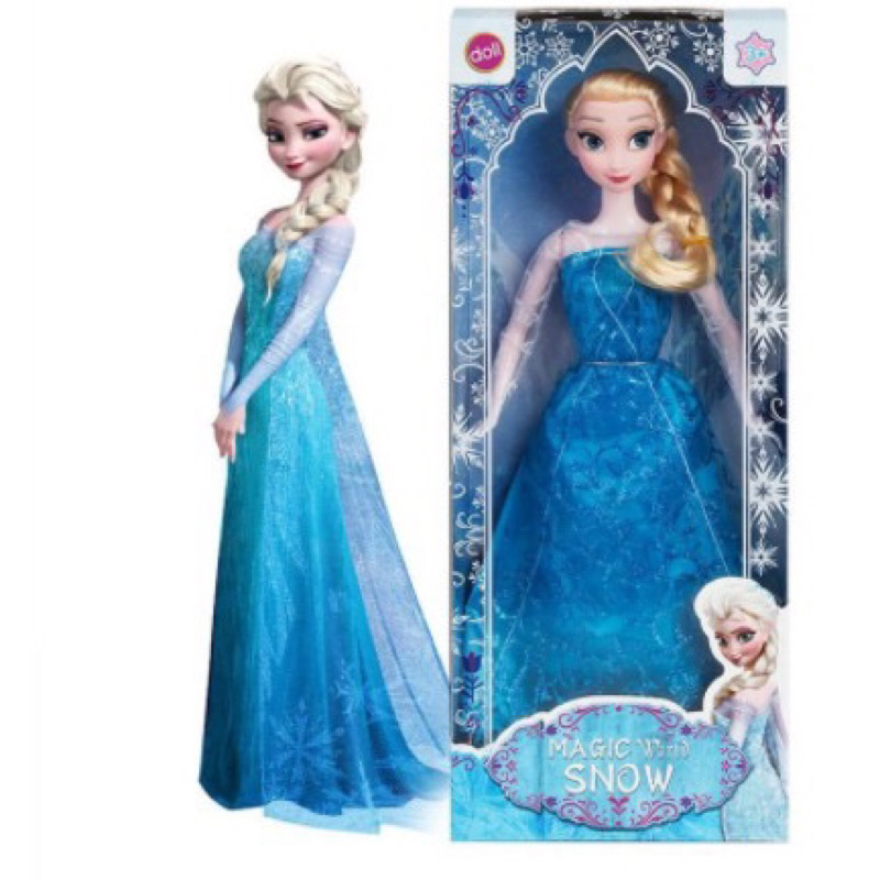 Boneca Disney Elsa Frozen Original Articulada Vinil 30cm Acompanha Olaf 8cm  Brinquedo Crianças Detalhes Desenhos Flocos De Neve No Vestido Azul Selo  Inmetro Bonecas Brinquedos Mimo Toys