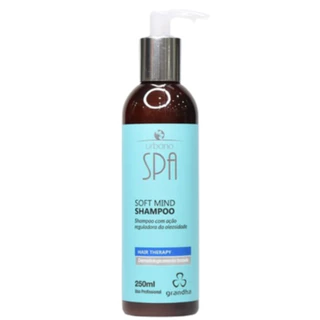 Shampoo Soft Mind Spa Blue 250ml Combate Queda Capilar Androgenética e Oleosidade Excessiva
