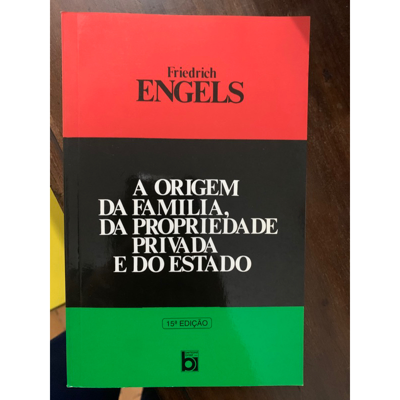 A origem da família, da propriedade privada e do Estado Friedrich Engels Shopee Brasil