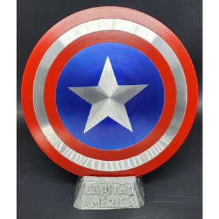 Escudo do Capitão América de mesa 20CM em Oferta na Shopee