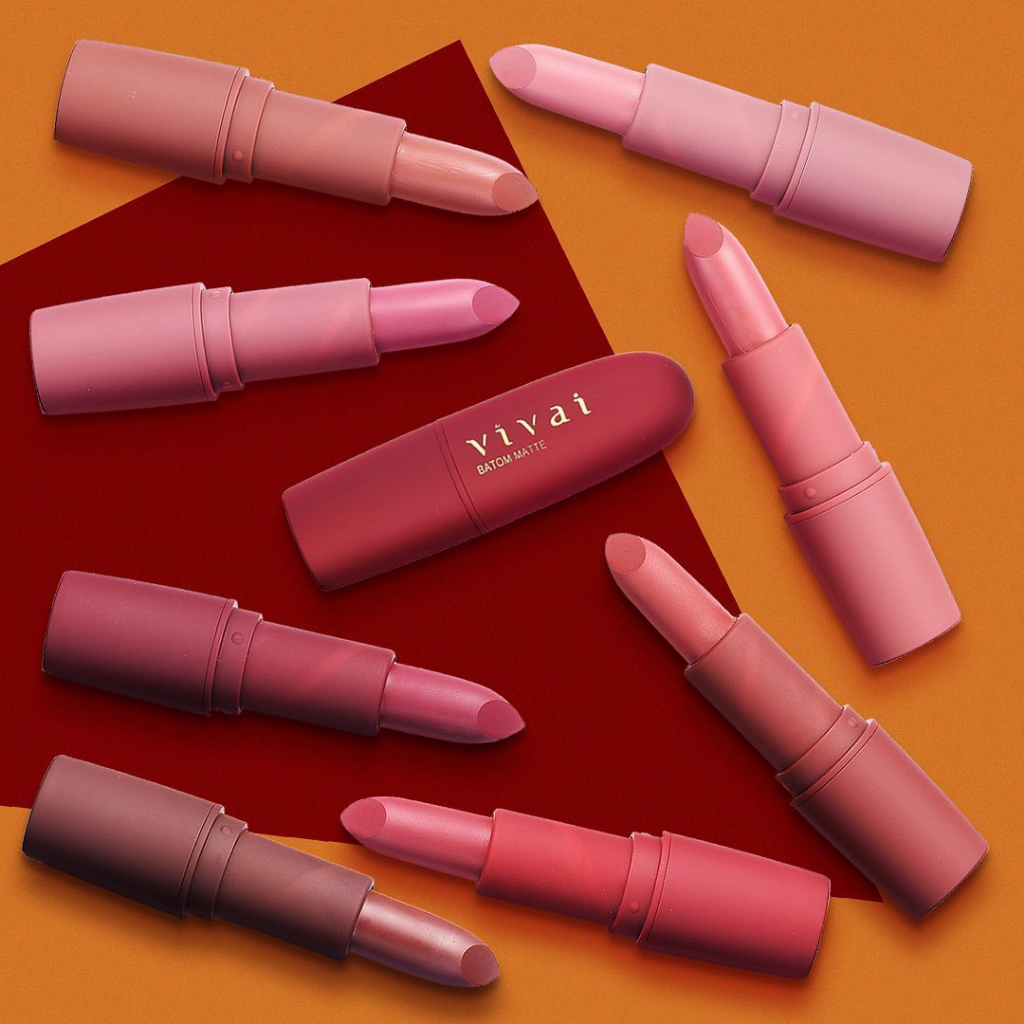 Batom Ovo Vivai Labial Alta Cobertura Matte Shopee Brasil