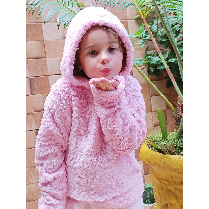 Infantil Blusa De Frio Feminina Quente Blusa De Frio Inverno