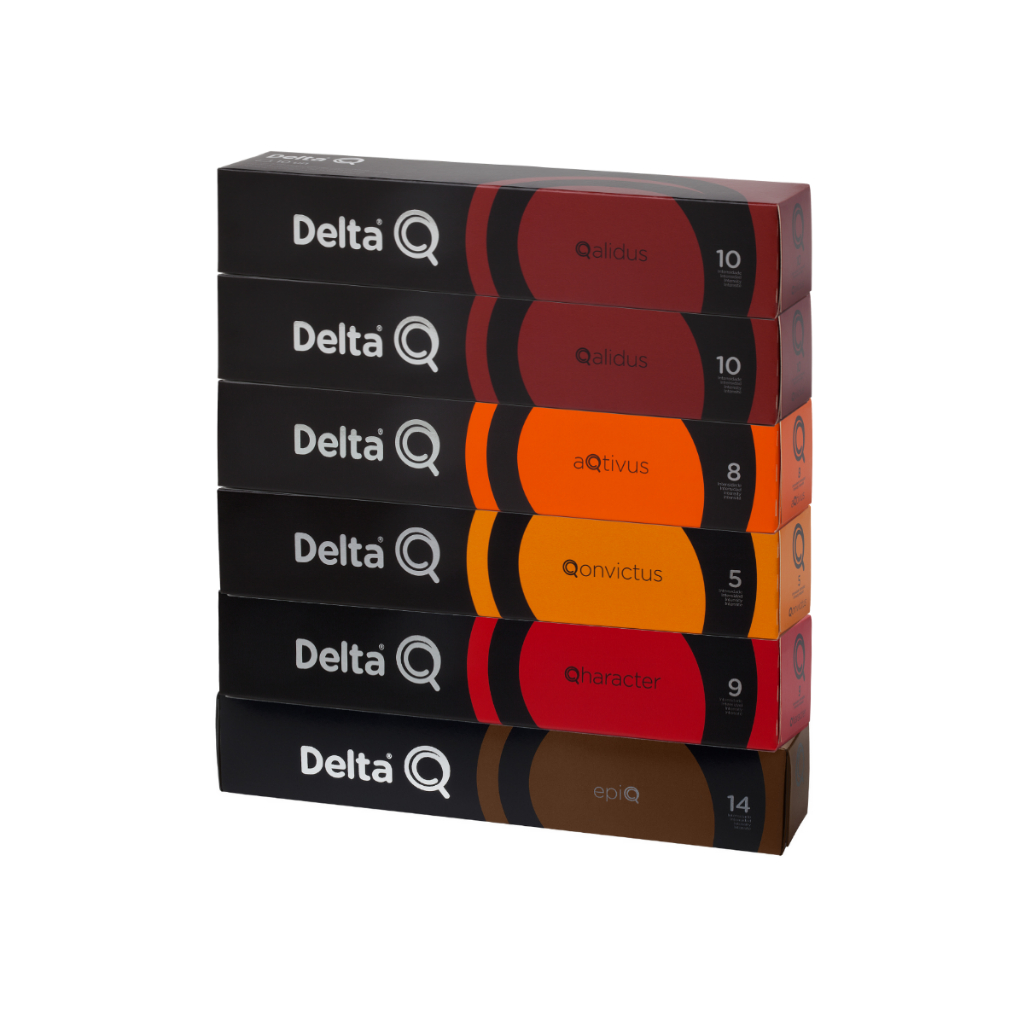 Delta Café tostado molido de BRASIL para máquina de espresso o bolsa 8.82 oz