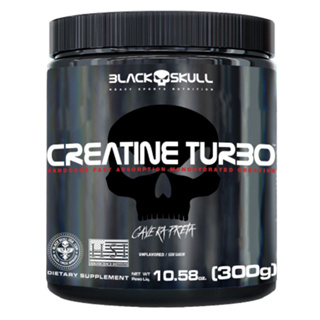 Creatina turbo 300g black skull