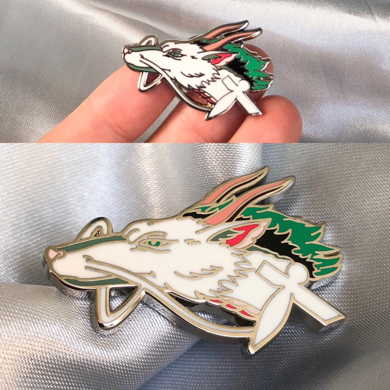 Studio Ghibli Spirited Away Chihiro shops & Haku Enamel Pins