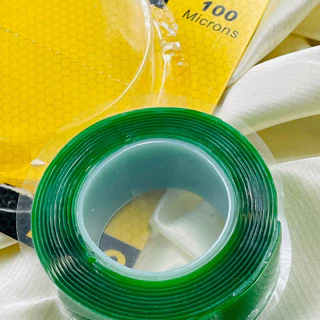 Fita Dupla Face Fixação 100 Microns Acrílica Transparente Multiuso Universal 2M X 25MM X 1MM Startools