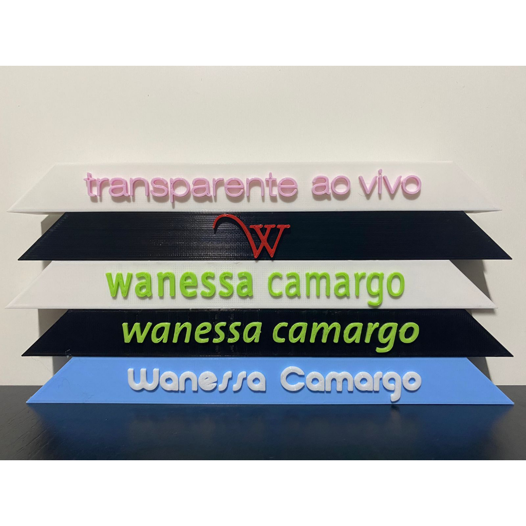 Base em 3D para CDs - Wanessa Camargo (2000, 2001, 2002, W e ...