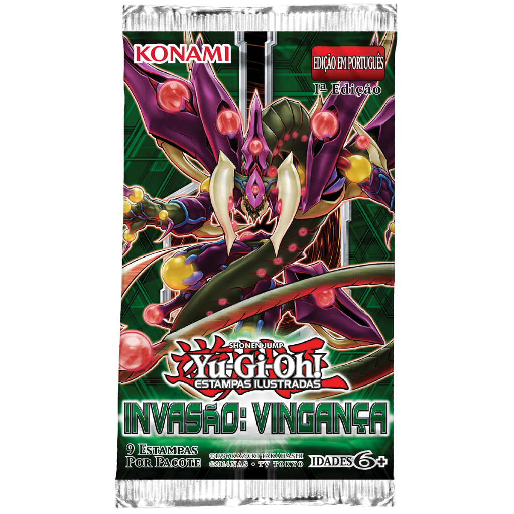 Yugioh Booster Invasão Vingança Português Konami