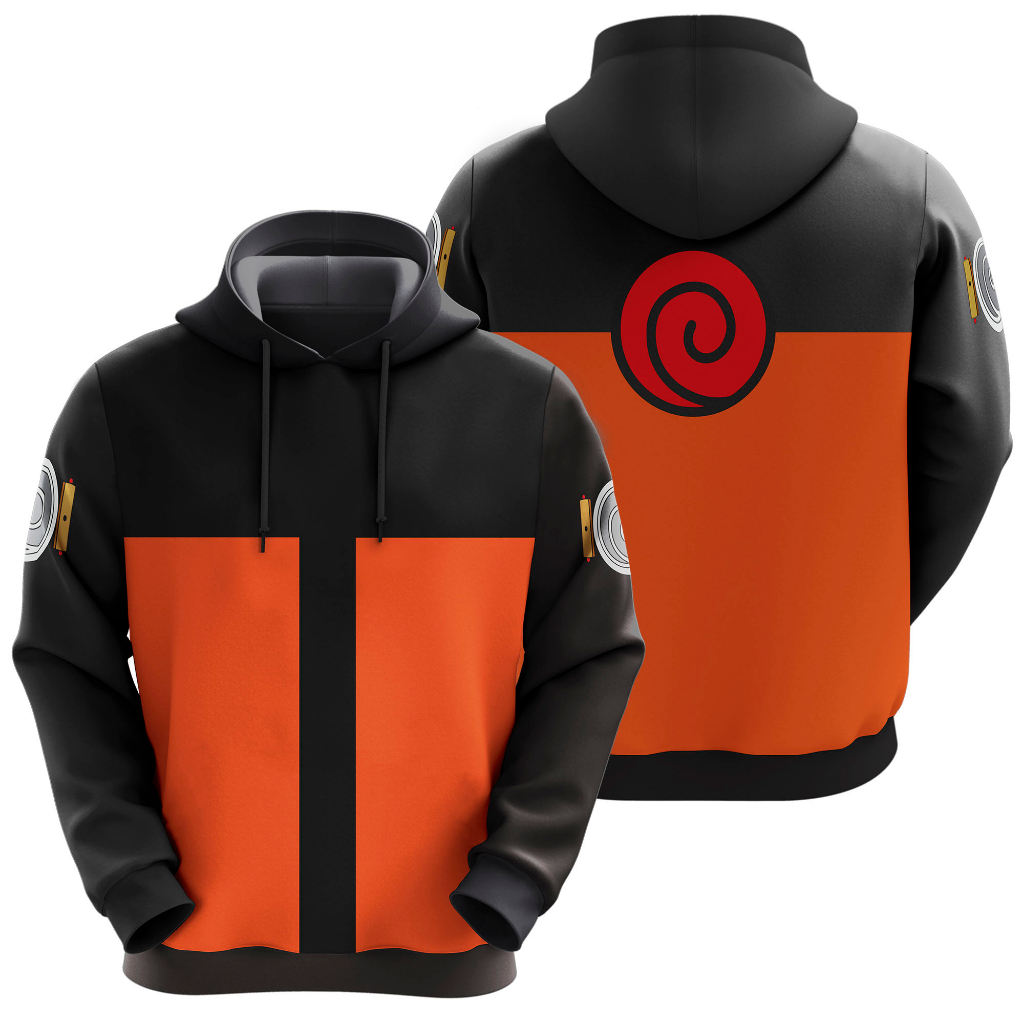 Blusa Moletom Aldeia Kurama Renegados Anime Full REF 458