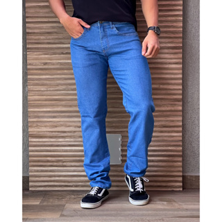 calça jeans masculina reta em Promoção na Shopee Brasil 2024