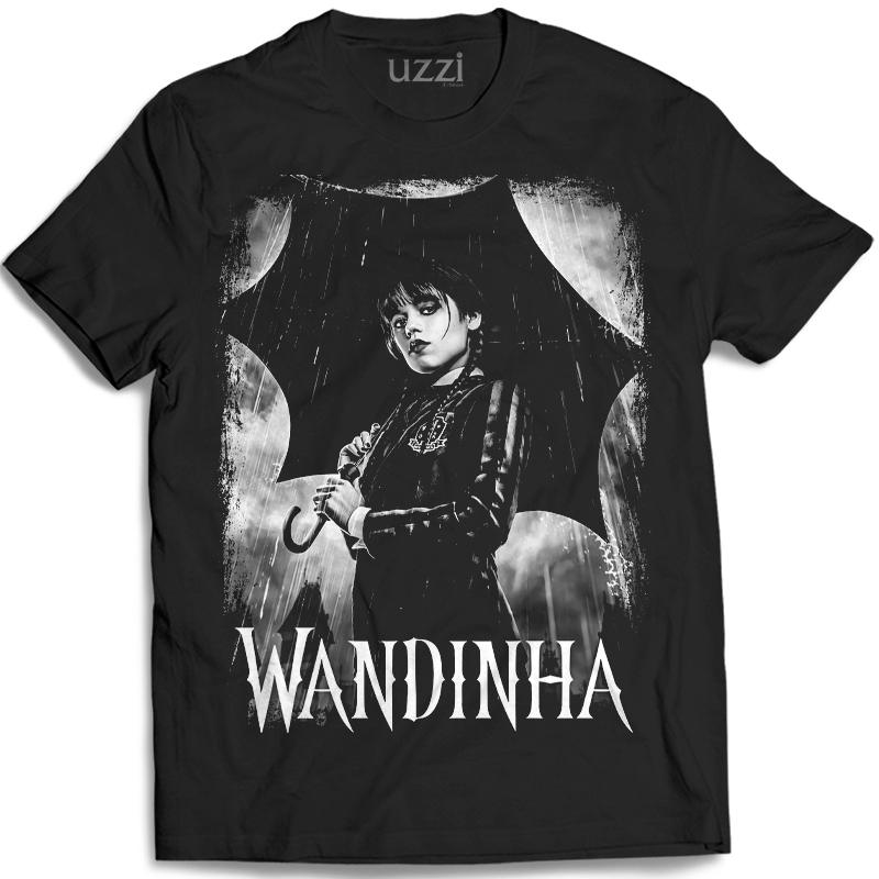 Camiseta Adulta Wandinha 2 MCDVMSéries e Filmes COD-0721-MC-ADULTO