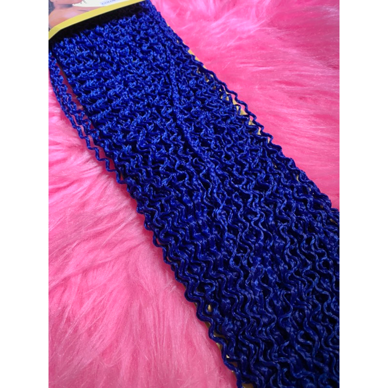 Cabelo Orgânico AZUL > Miojo Miojinho Trancinha Micro Zizi Weng