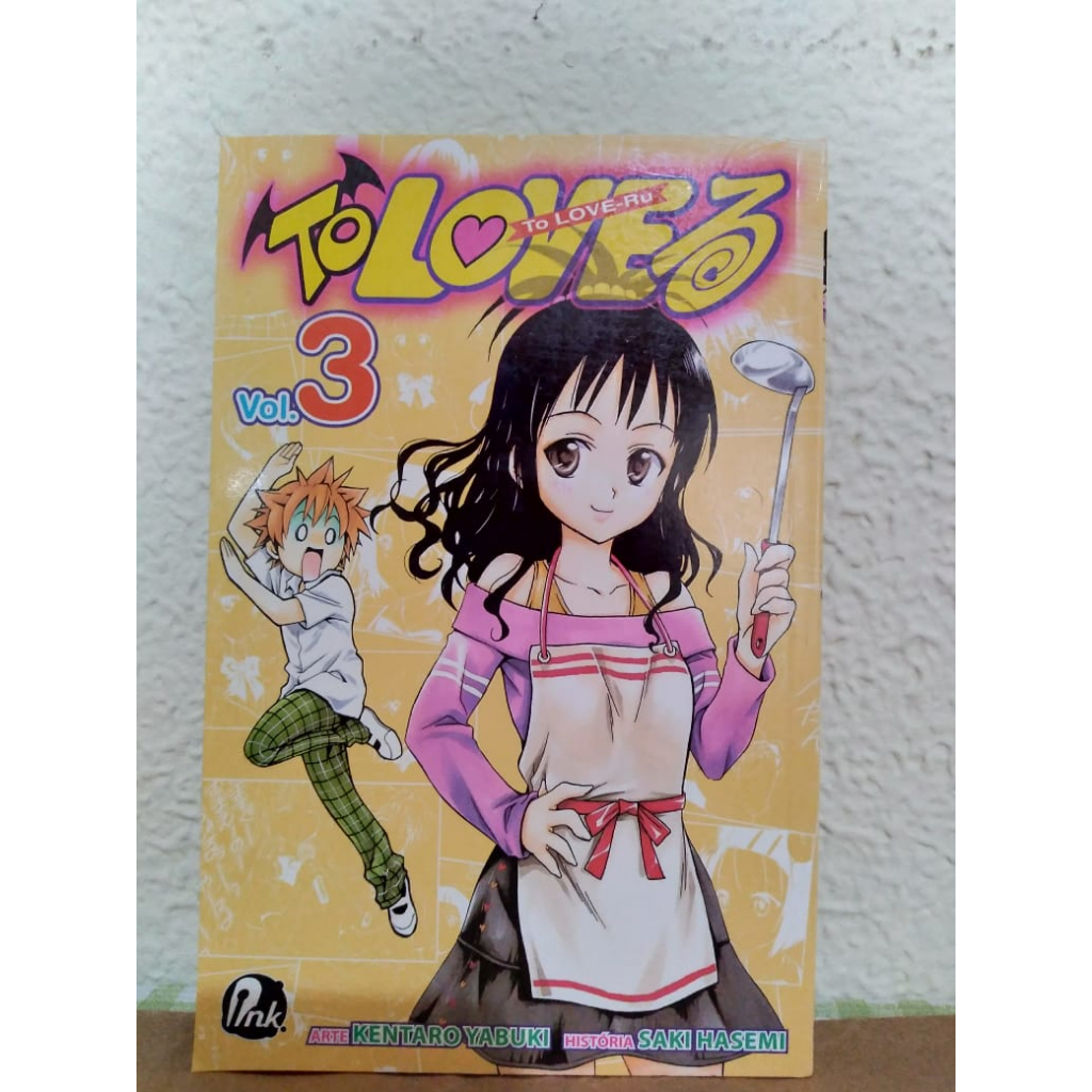 Mangá To Love Ru Vol.3 | Shopee Brasil