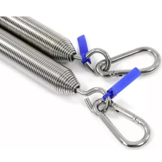 par de Molas Para Equipamentos De Pilates Reformer Força Média Azul