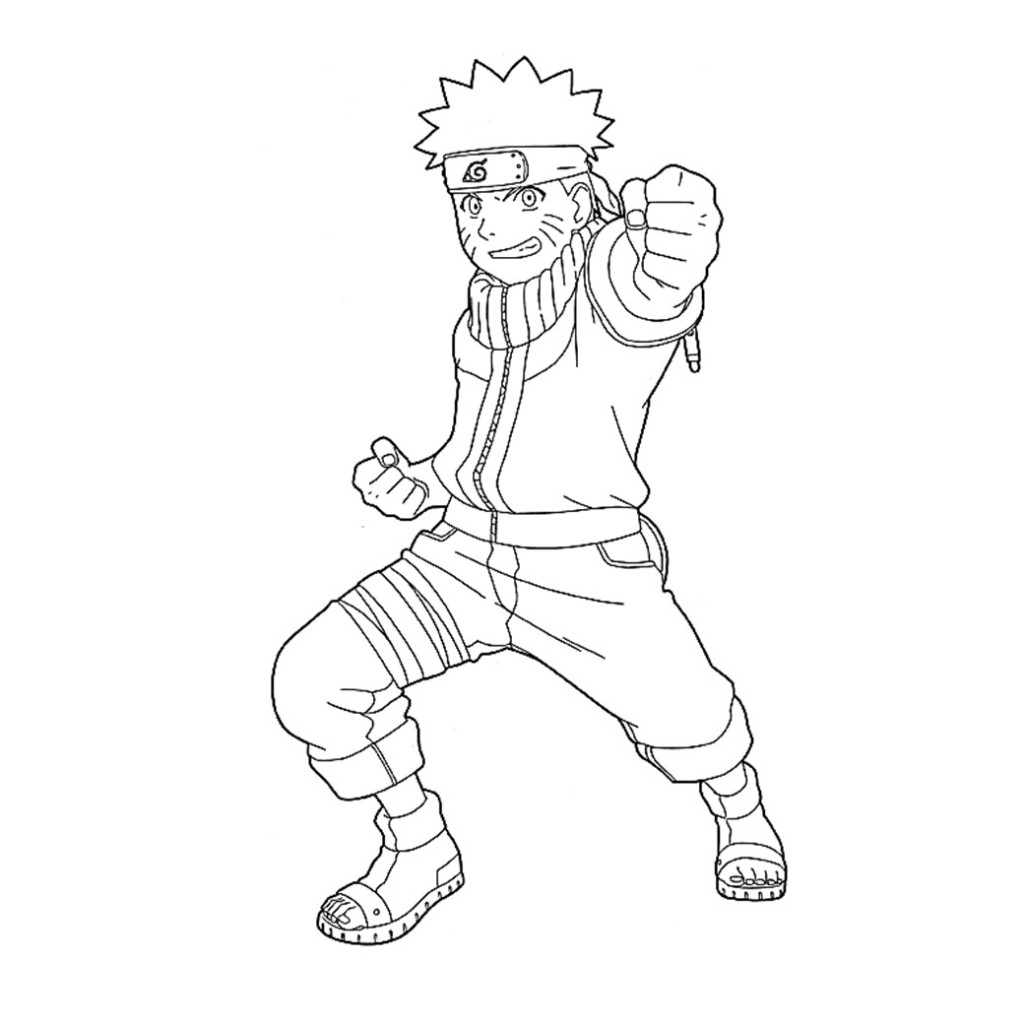 Desenhos para colorir: Naruto