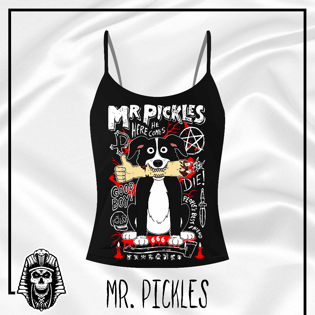 Camiseta Mr Pickles Seriado Good Boy 666 Séries Blusa