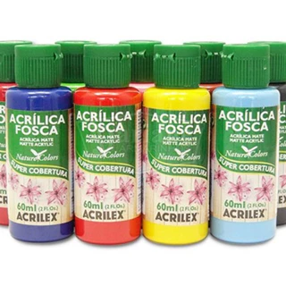 Tinta Acrílica Fosca Nature Colors Acrilex 60ml - Unidade (Parte 1)
