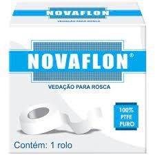 Fita Veda Rosca 18mm x 5m Novaflon | Shopee Brasil