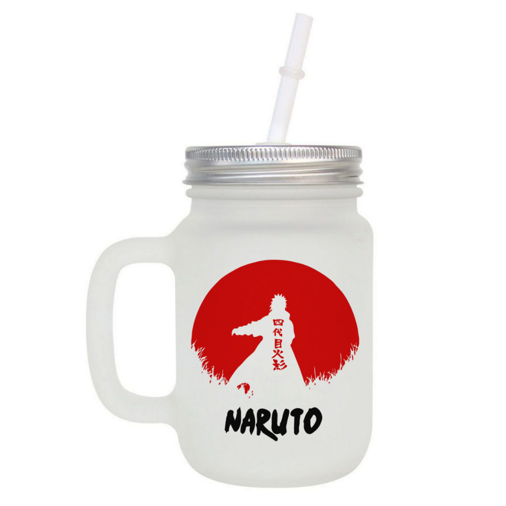 Caneca Mason Jar Naruto Shopee Brasil