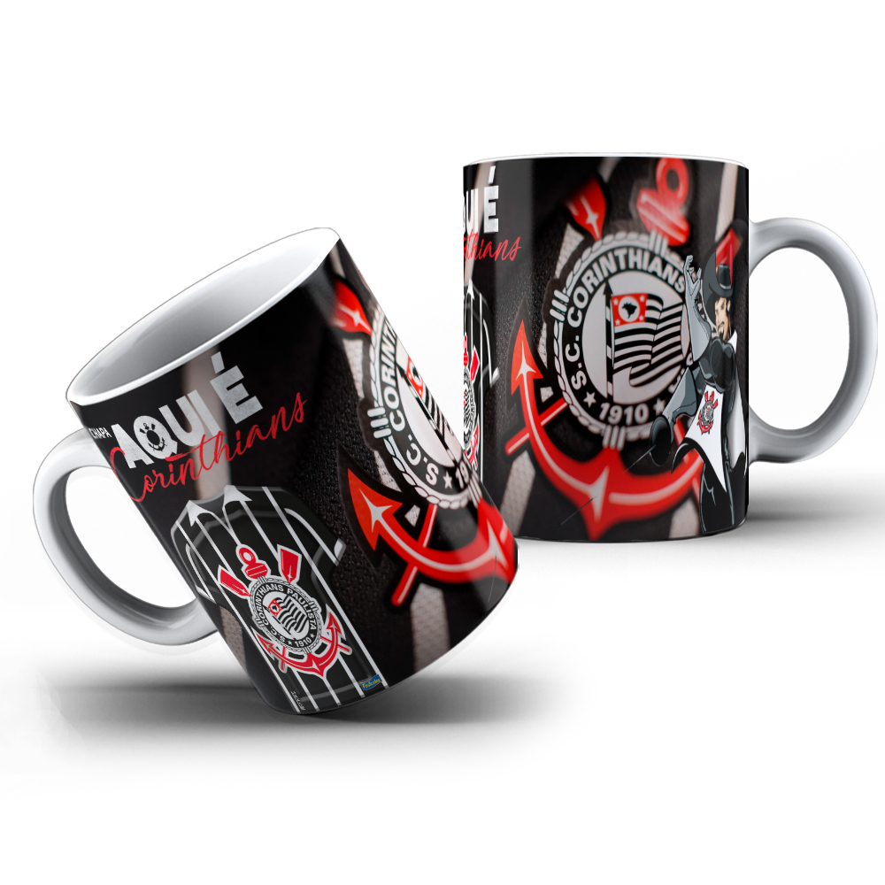 Caneca Personalizada Corinthians | Shopee Brasil