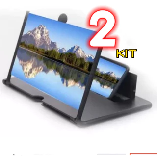 2 Amplificador De Imagem Da Tela Do Celular Lupa 3D Promoção