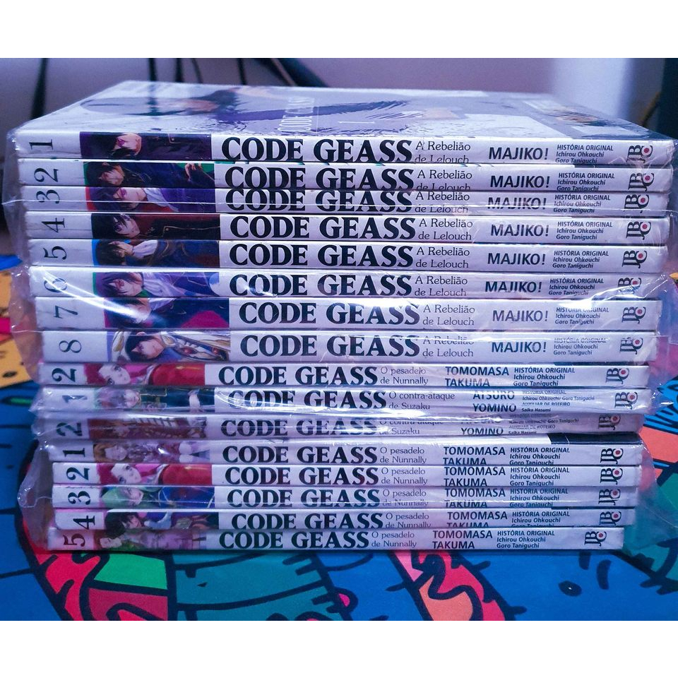 Code Geass JBC - Completo | Shopee Brasil