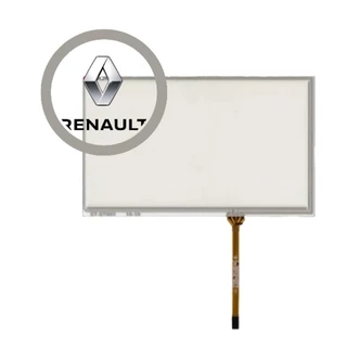 Tela Touch Screen 7 Media Nav Renault Sandero Duster Logan LAN5200WR1