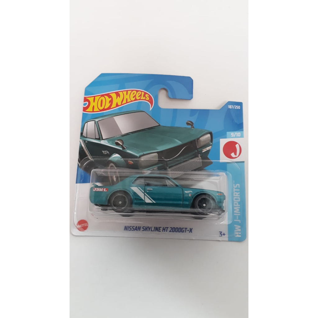 Nissan Skyline HT 2000GT-X 2022 Verde - 1/64 - Hot Wheels - Mattel