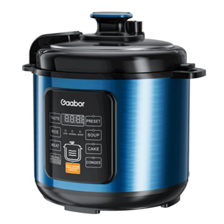Panela de Pressão Elétrica 6L Gaabor Multifuncional 1000W 8 Funções
