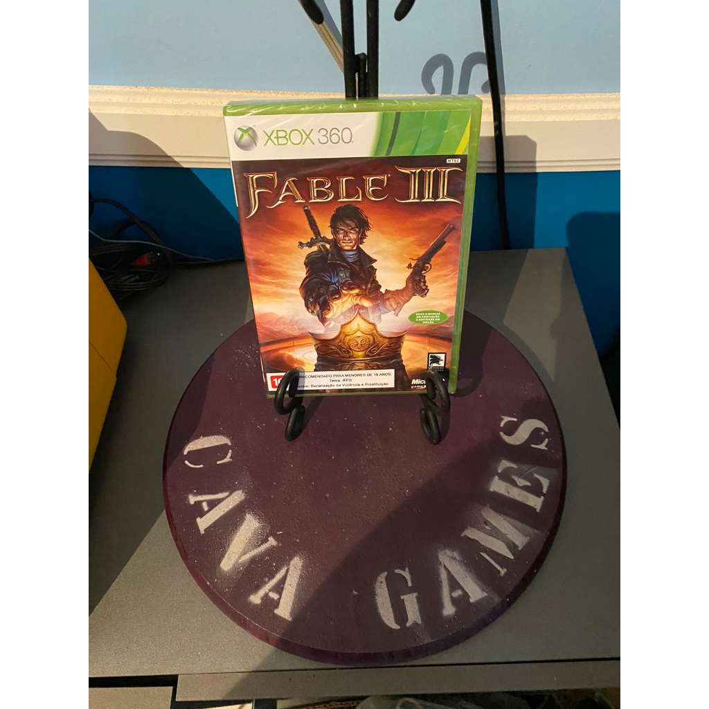 Xbox 360 Fable 3 - Novo - Original - Lacrado