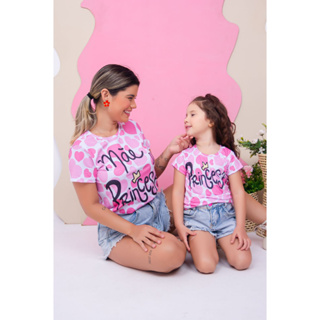 Blusa Mãe e Filha Adulto Feminina Barbie Malwee Kids em Promoção na  Americanas