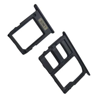 Gaveta Bandeja Slot Sim Card Chip Samsung J7 Pro J730 / J5 Pro J530 - Preto / Cinza 1