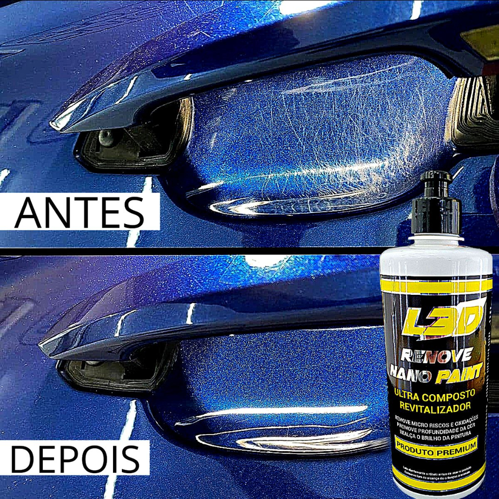 Polidor Renove Nano Paint L3D Revitalizador de Pintura Com Brilho ...