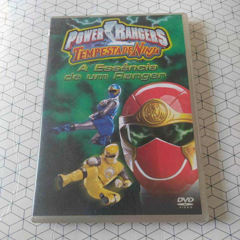 Dvd original Power rangers tempestade ninja - A essência de um Ranger ...