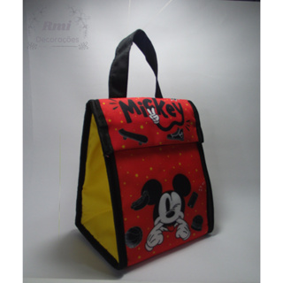 Bolsa Térmica / Sacola para Marmita / Lancheira Mickey Mouse P
