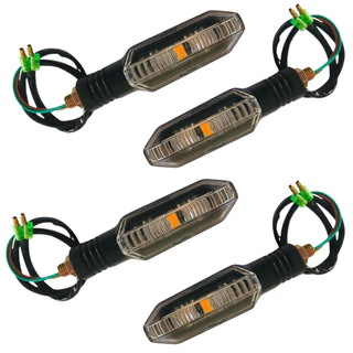 Kit 4 Pisca Led Com Parafuso Seta Cb Twister 250 Lander 250 titan125/150 Universal