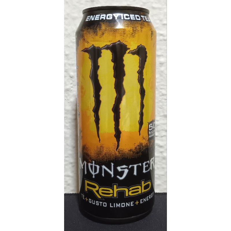 Monster Energy Rehab Tea Lemon 500ml Shopee Brasil