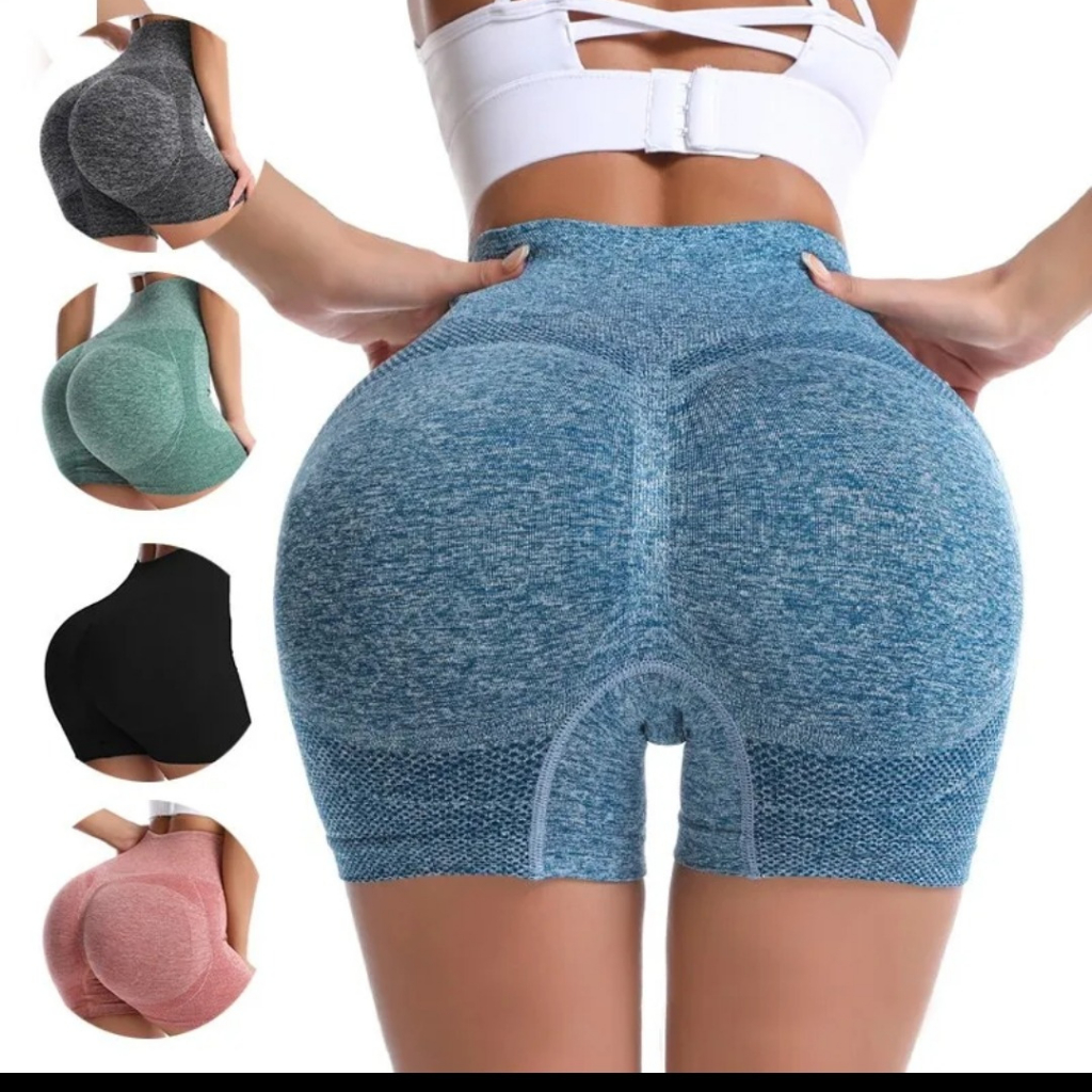 short feminino academia moda fitness feminina empina bumbum treino