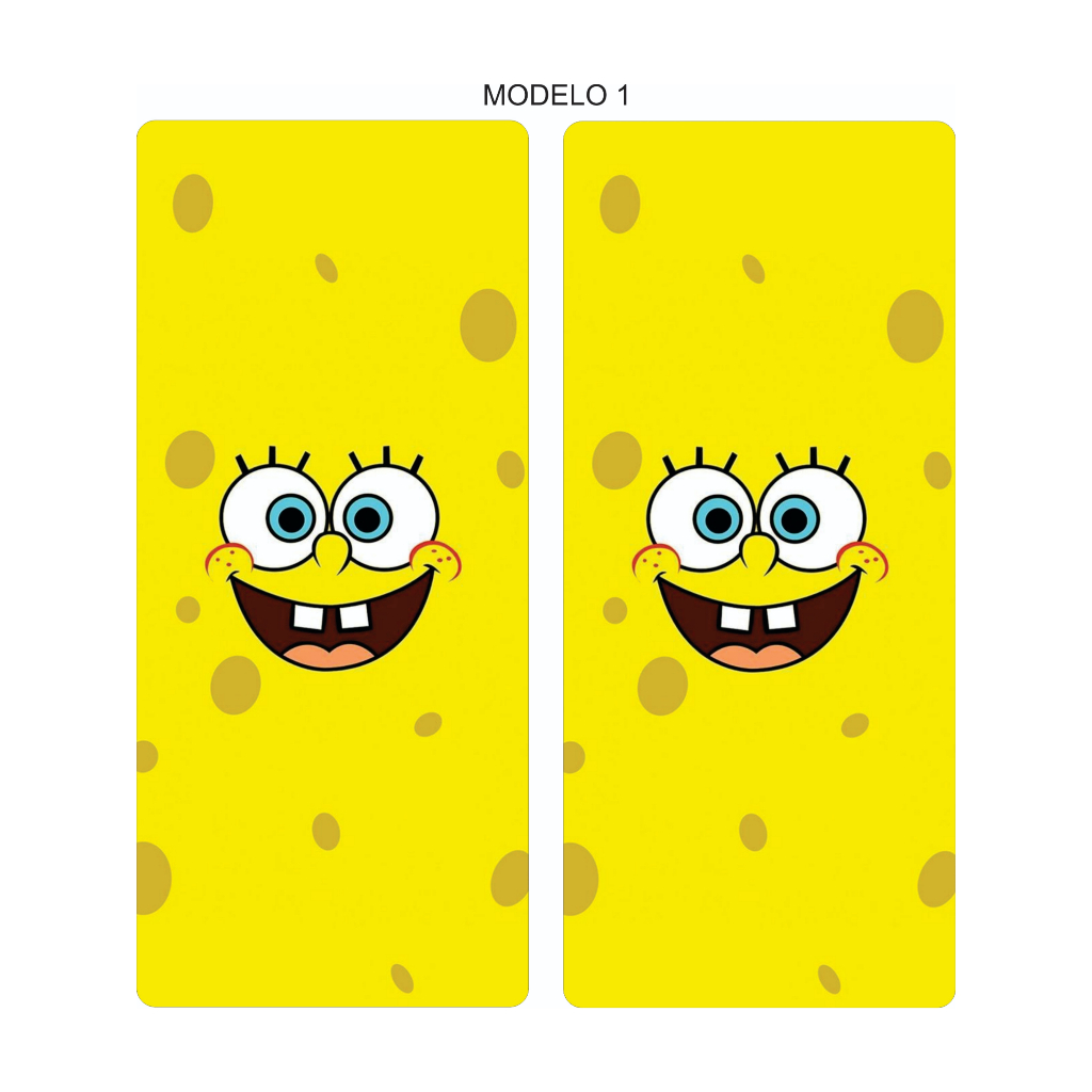 Chinelo Quadrado Japones Masculino e Feminino Modelo Bob Esponja