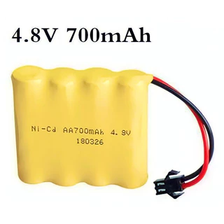 Bateria 4,8v 700mah plug smp02 AA recarregavel