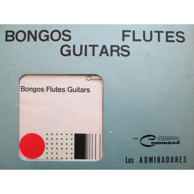 LP Vinil LOS ADMIRADORES / BONGO / GUITARS / FLUTES / Capa Super Dura