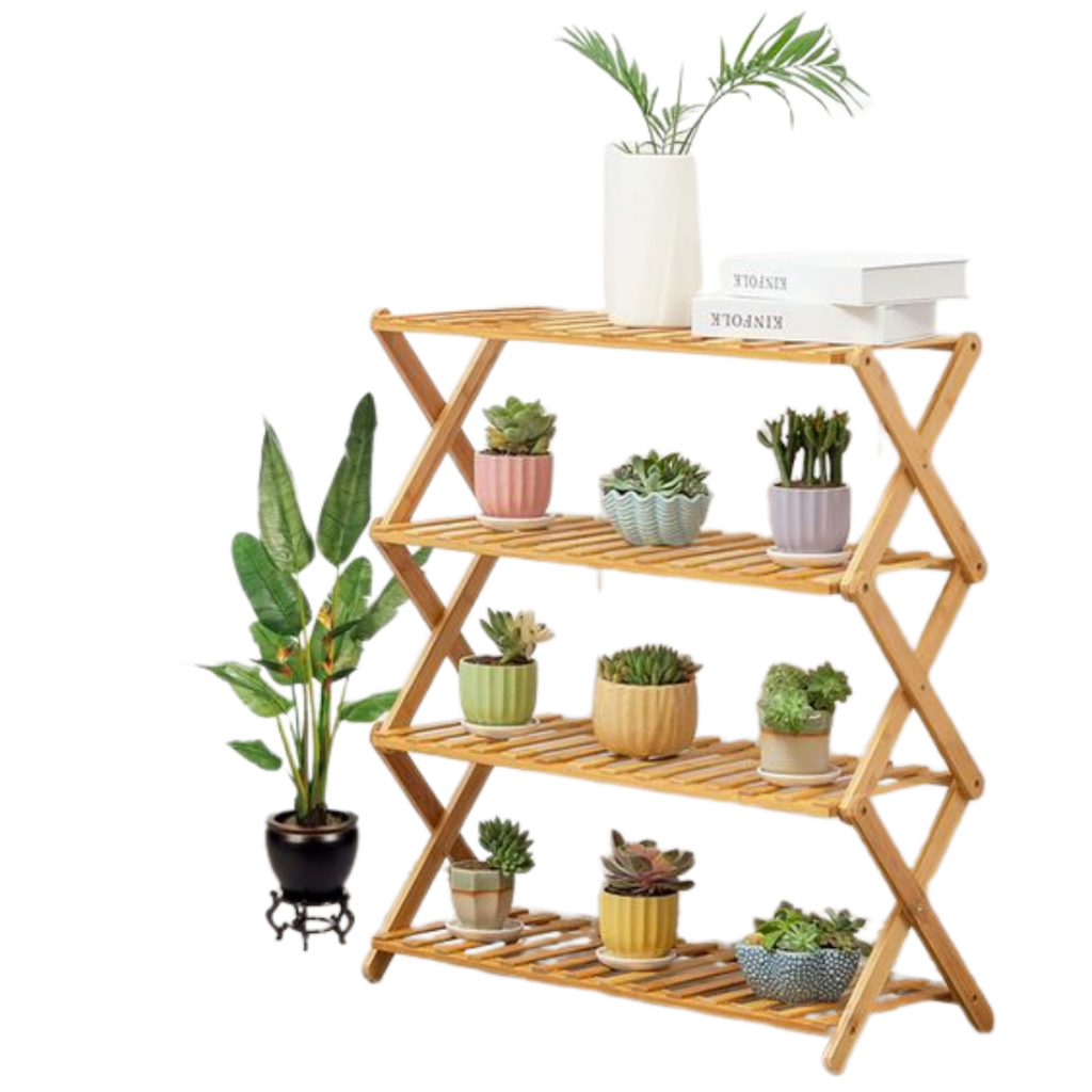 Floreira De Madeira, Jardim Vertical, Organizador De vasos e jaros triplo x