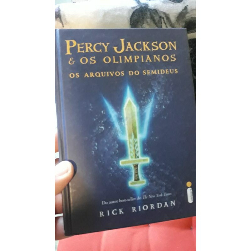 Livro Percy Jackson Os Olimpianos | Shopee Brasil