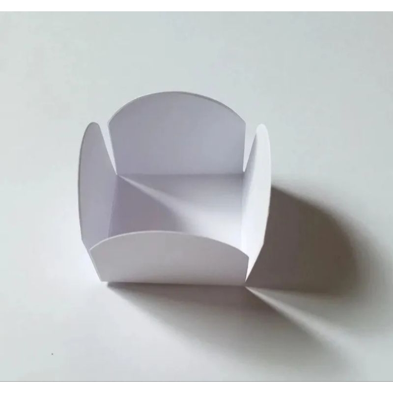 1000 forminhas para doces 4 pétalas Branca. 3.3 X 3.3cm por 