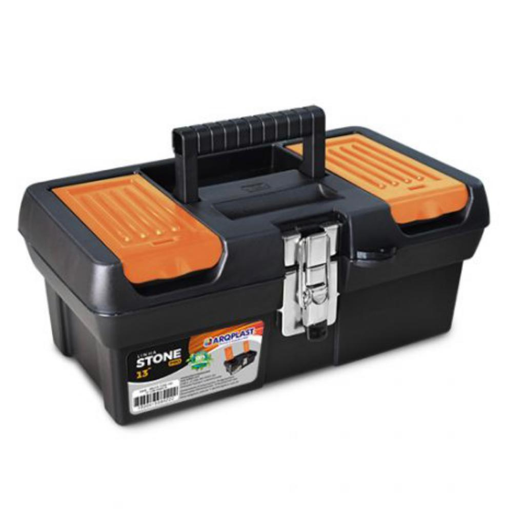 Maleta Caixa de Ferramentas Stone Pro Aço Alta 13"