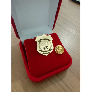 Broche Personalizado com Logo da Empresa ou Time Banhado a Ouro 18k - Pin Botton